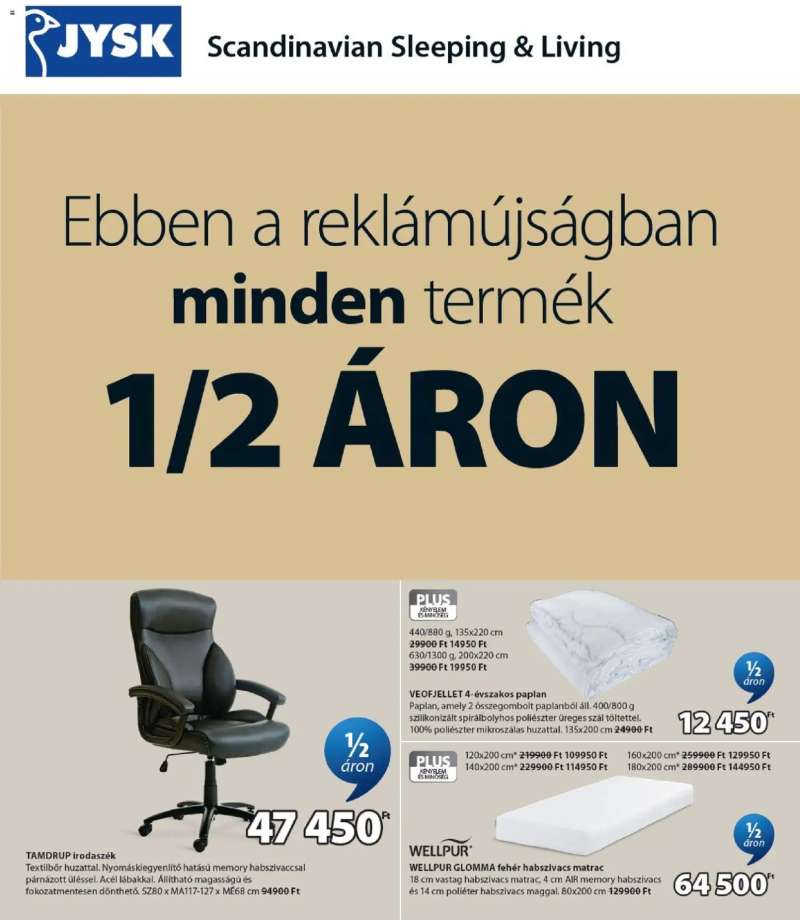 JYSK JYSK akciós újság 1 oldal