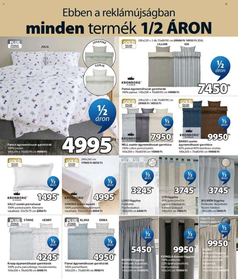 JYSK JYSK akciós újság 11 oldal