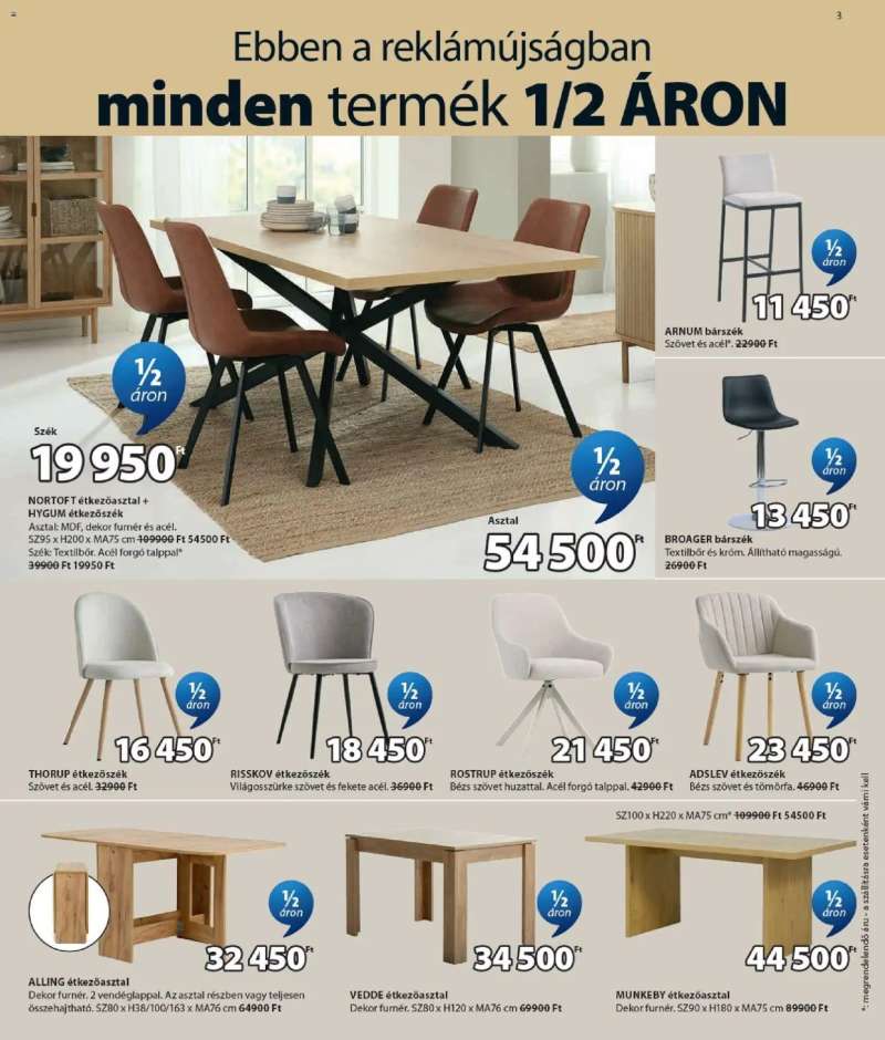 JYSK JYSK akciós újság 3 oldal