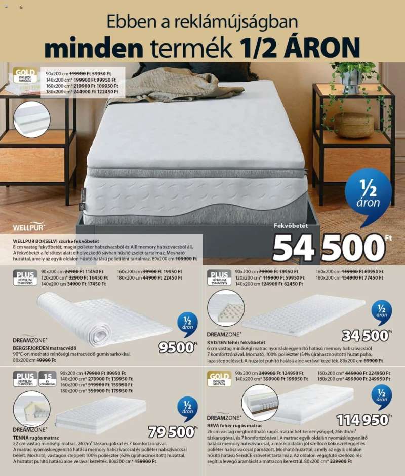 JYSK JYSK akciós újság 6 oldal