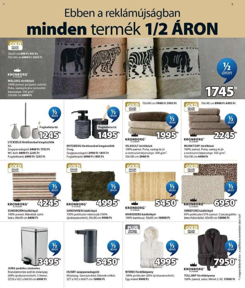 JYSK JYSK akciós újság 9 oldal