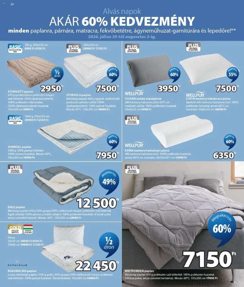 JYSK JYSK akciós újság 20 oldal