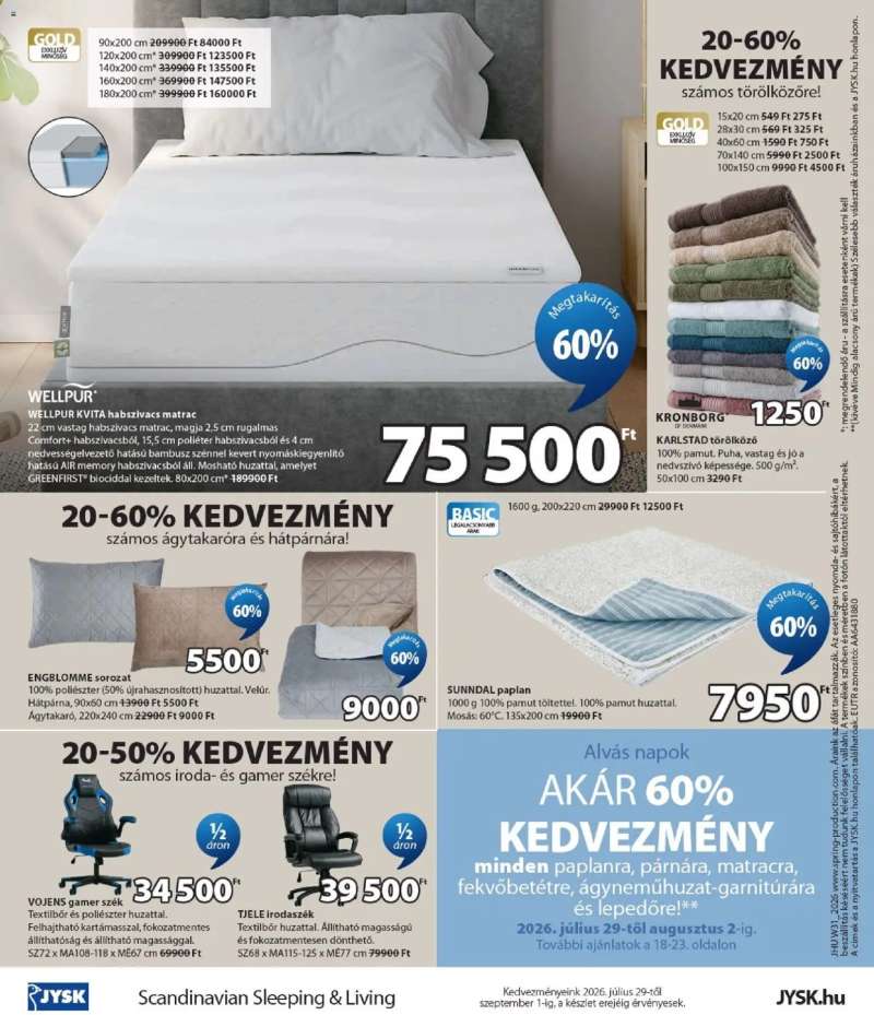 JYSK JYSK akciós újság 24 oldal
