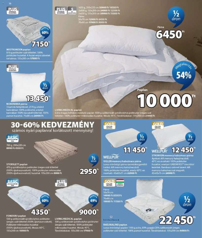 JYSK JYSK akciós újság 18 oldal