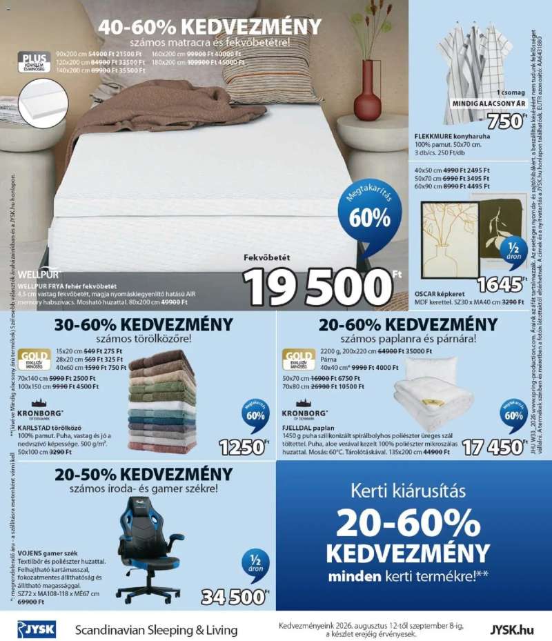 JYSK JYSK akciós újság 24 oldal