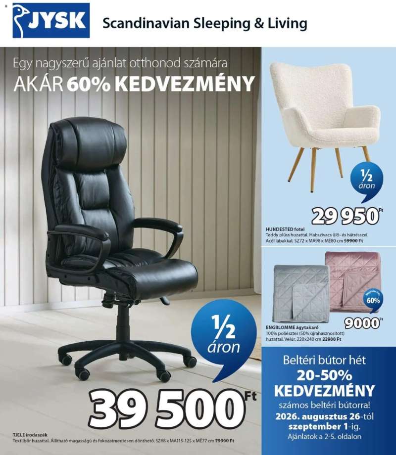 JYSK JYSK akciós újság 1 oldal