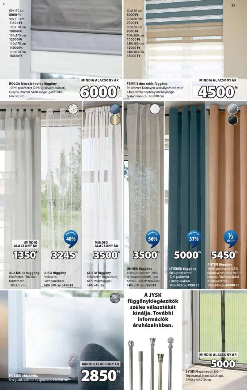 JYSK JYSK akciós újság 23 oldal
