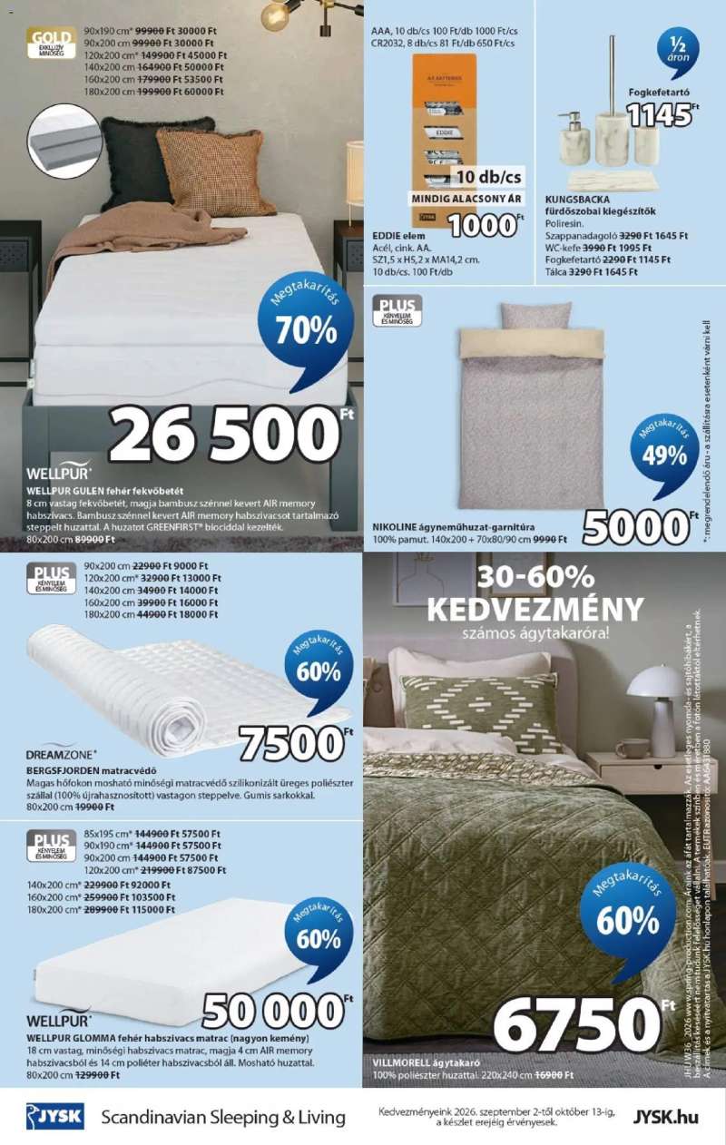 JYSK JYSK akciós újság 24 oldal