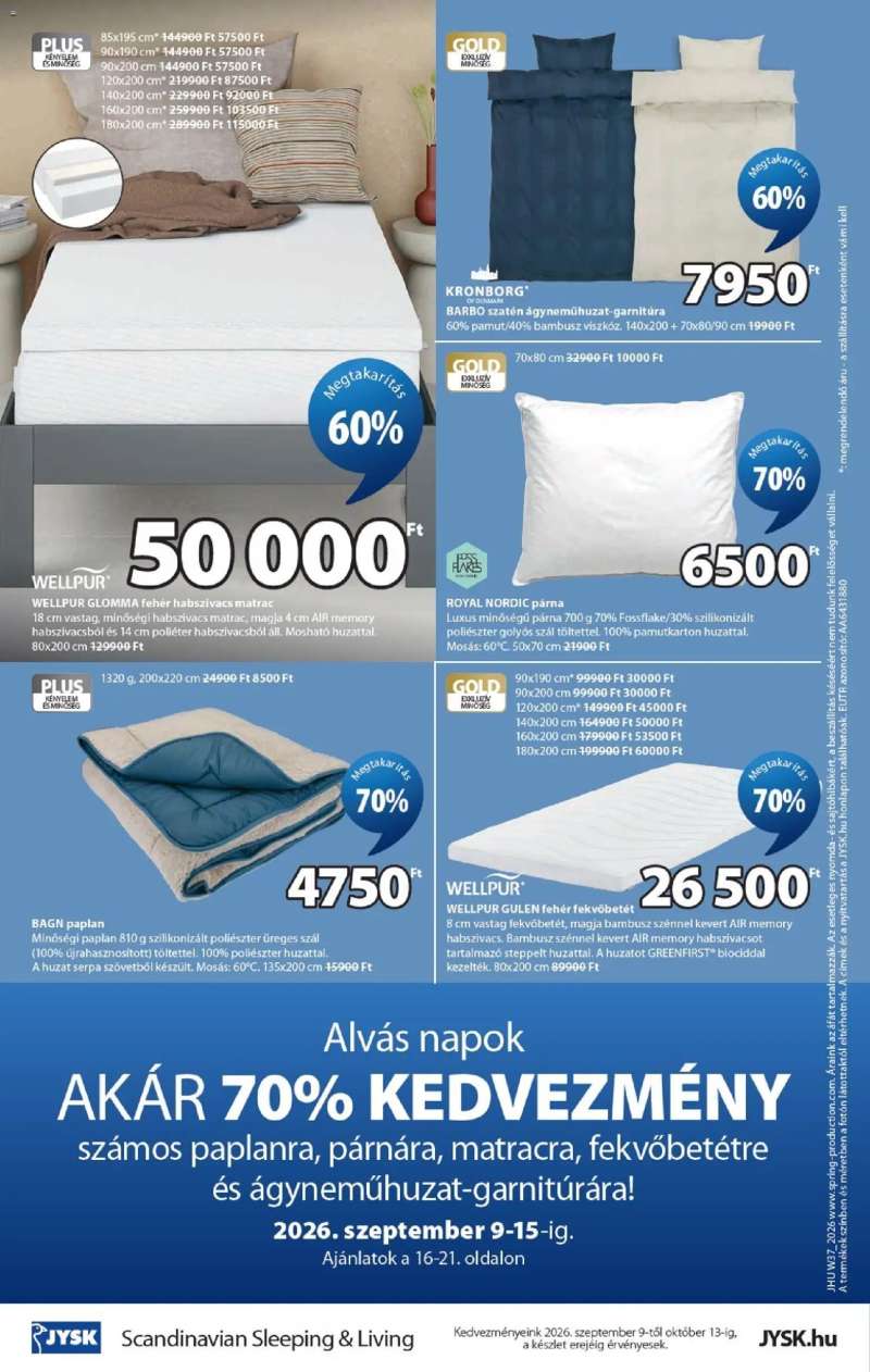 JYSK JYSK akciós újság 24 oldal