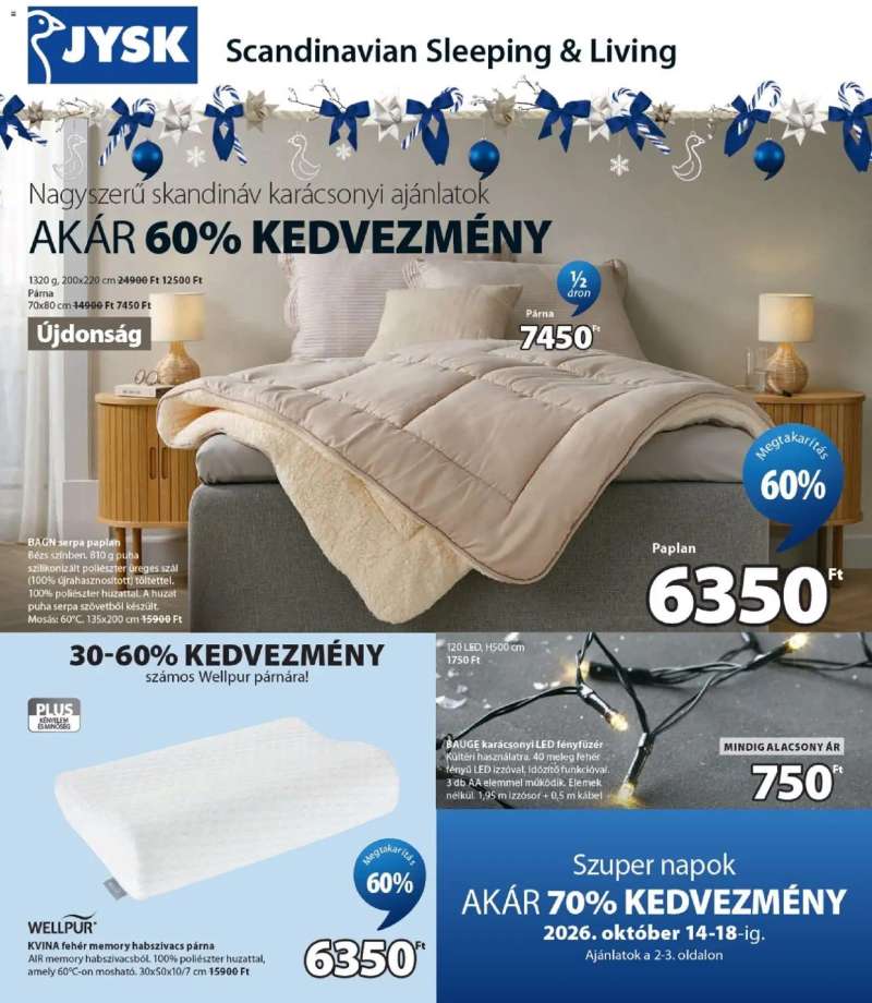 JYSK JYSK akciós újság 1 oldal