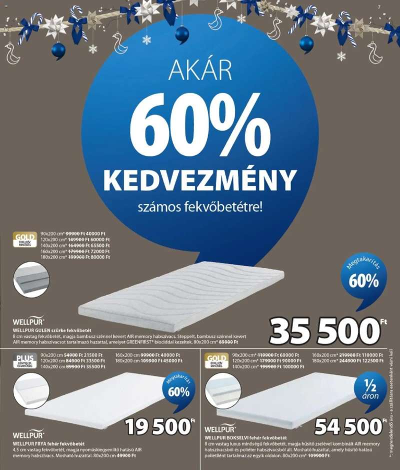 JYSK JYSK akciós újság 7 oldal
