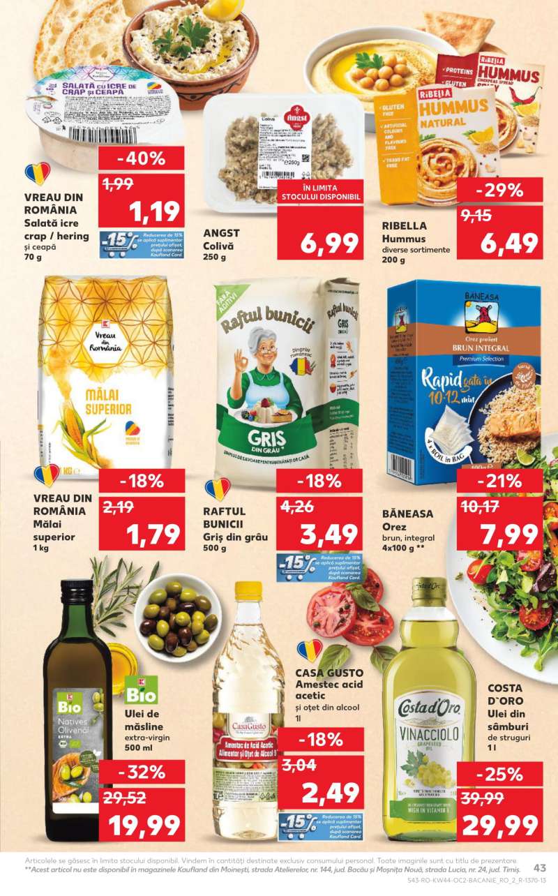 Kaufland Románia Akciós Újság 43 oldal