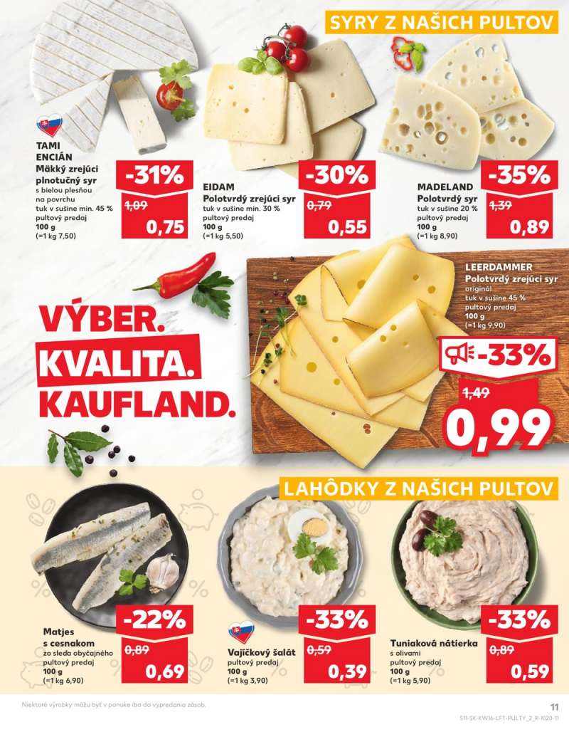 Kaufland Szlovákia Akciós Újság 11 oldal