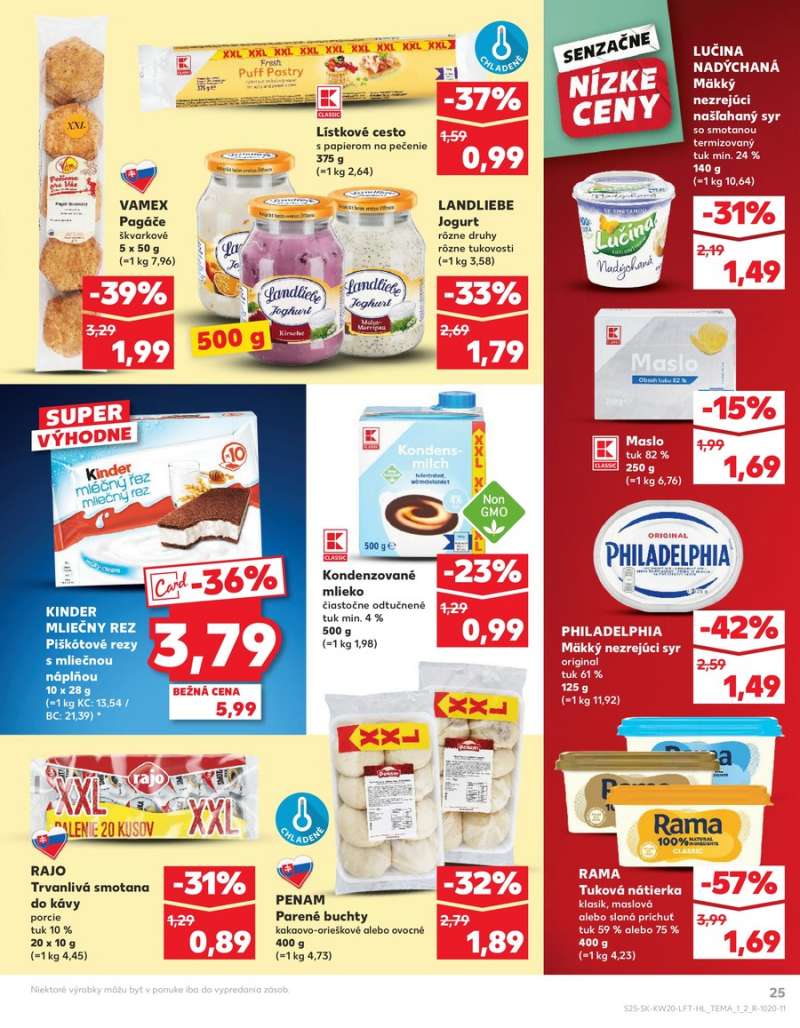 Kaufland Szlovákia Akciós Újság 25 oldal