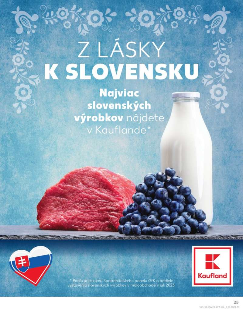 Kaufland Szlovákia Akciós Újság 25 oldal
