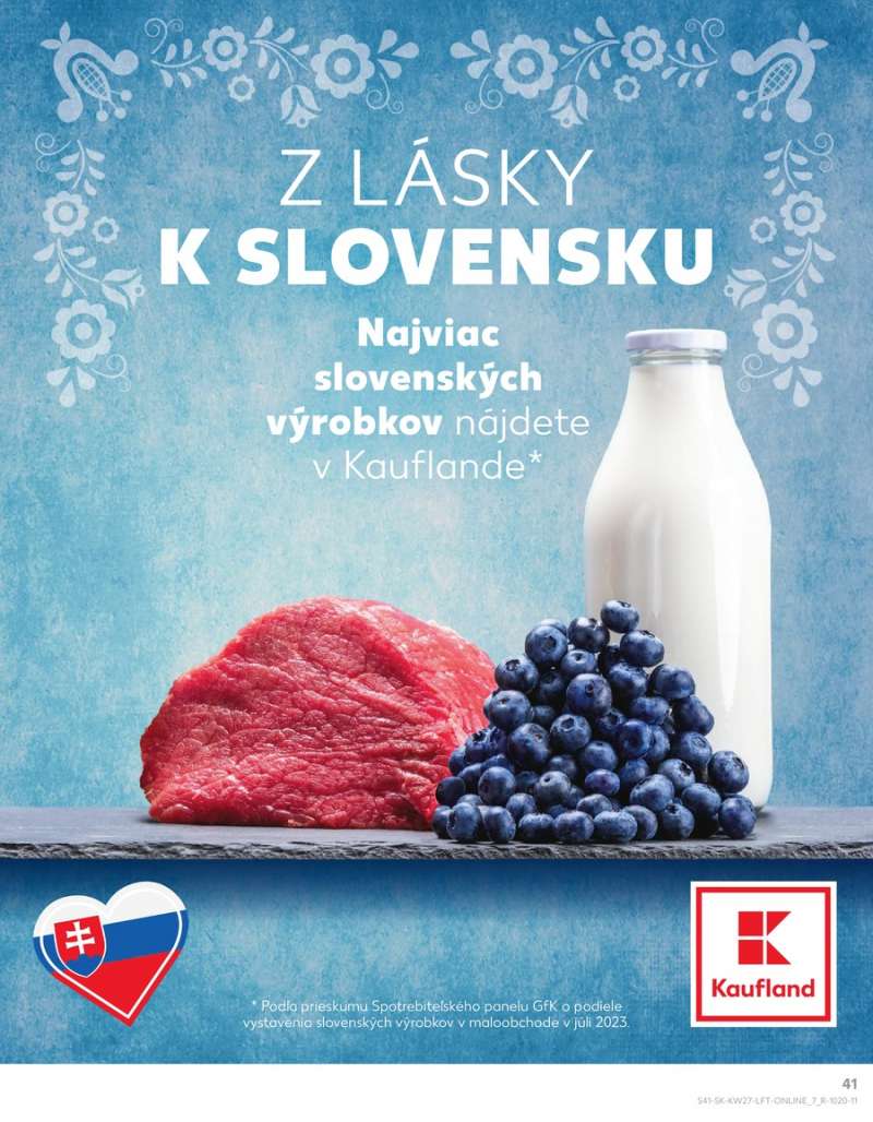 Kaufland Szlovákia Akciós Újság 41 oldal