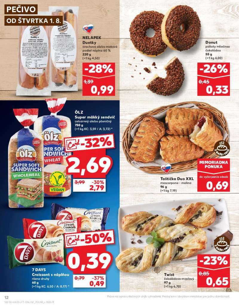 Kaufland Szlovákia Akciós Újság 12 oldal