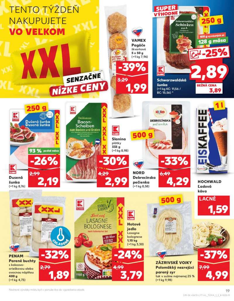 Kaufland Szlovákia Akciós Újság 19 oldal