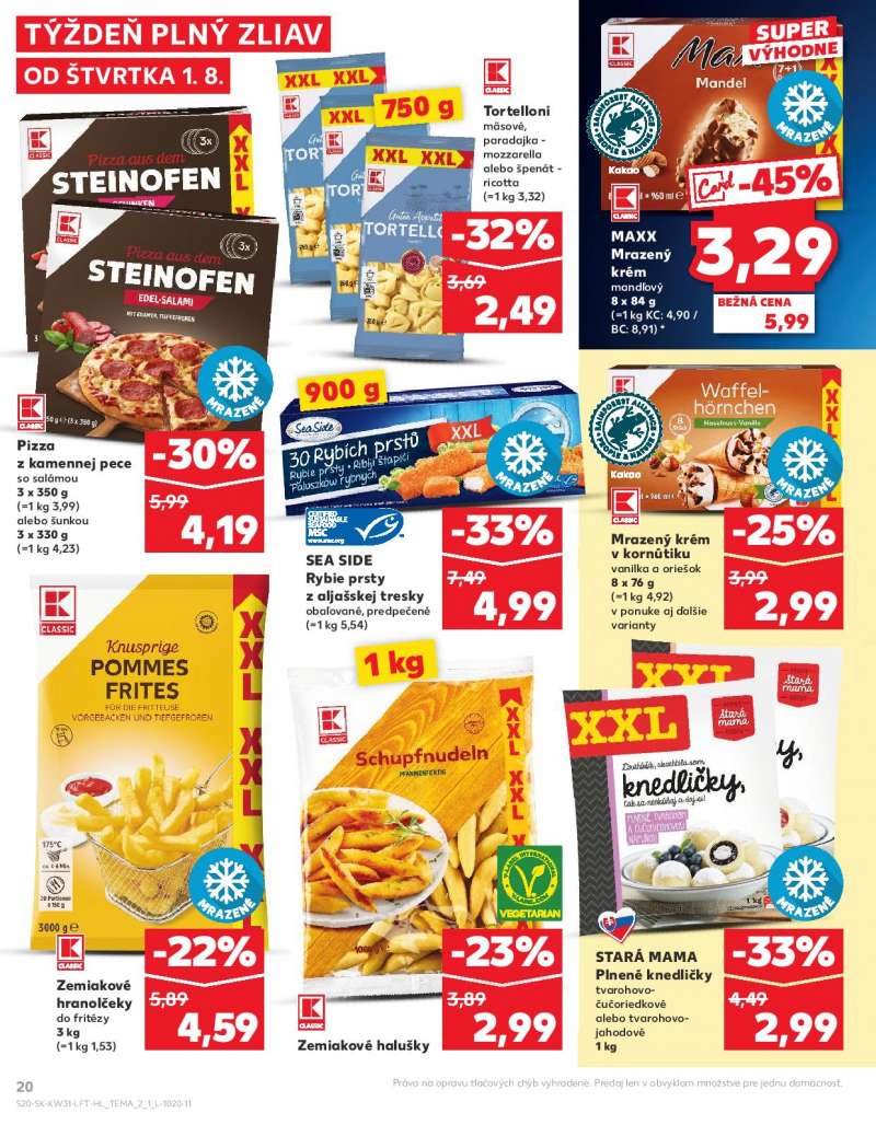 Kaufland Szlovákia Akciós Újság 20 oldal