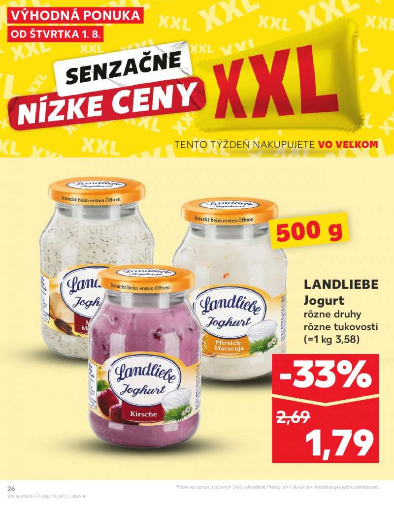 Kaufland Szlovákia Akciós Újság 26 oldal