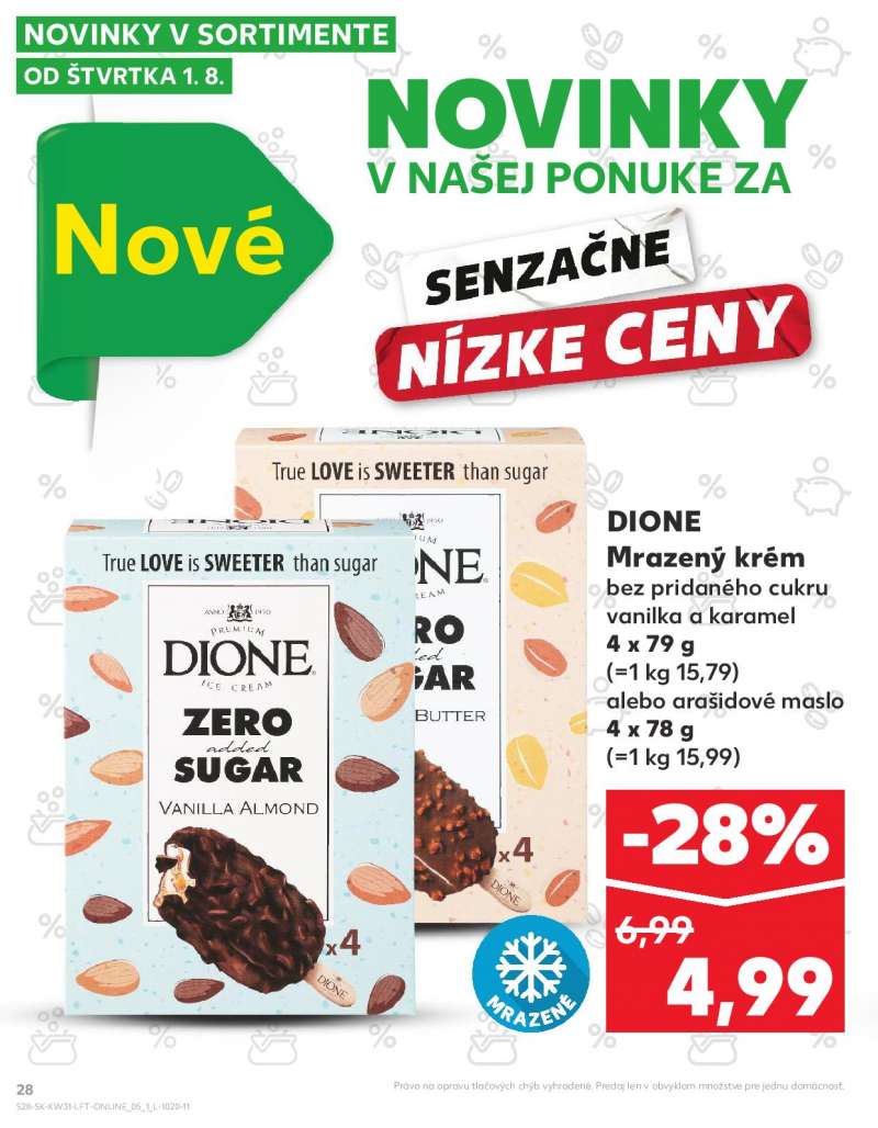 Kaufland Szlovákia Akciós Újság 28 oldal