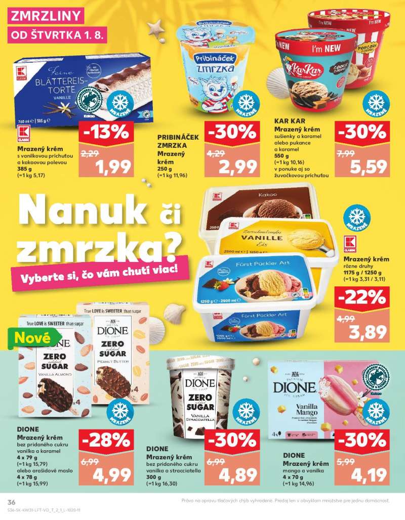 Kaufland Szlovákia Akciós Újság 36 oldal