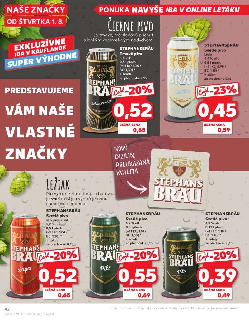 Kaufland Szlovákia Akciós Újság 42 oldal