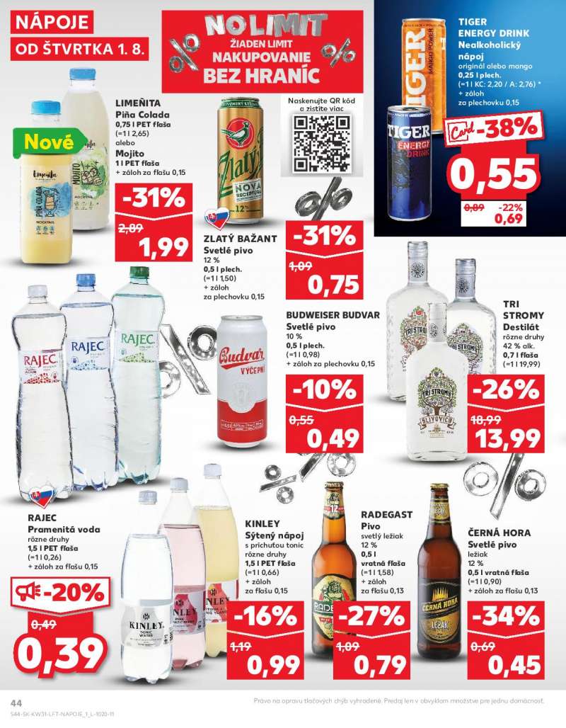 Kaufland Szlovákia Akciós Újság 44 oldal