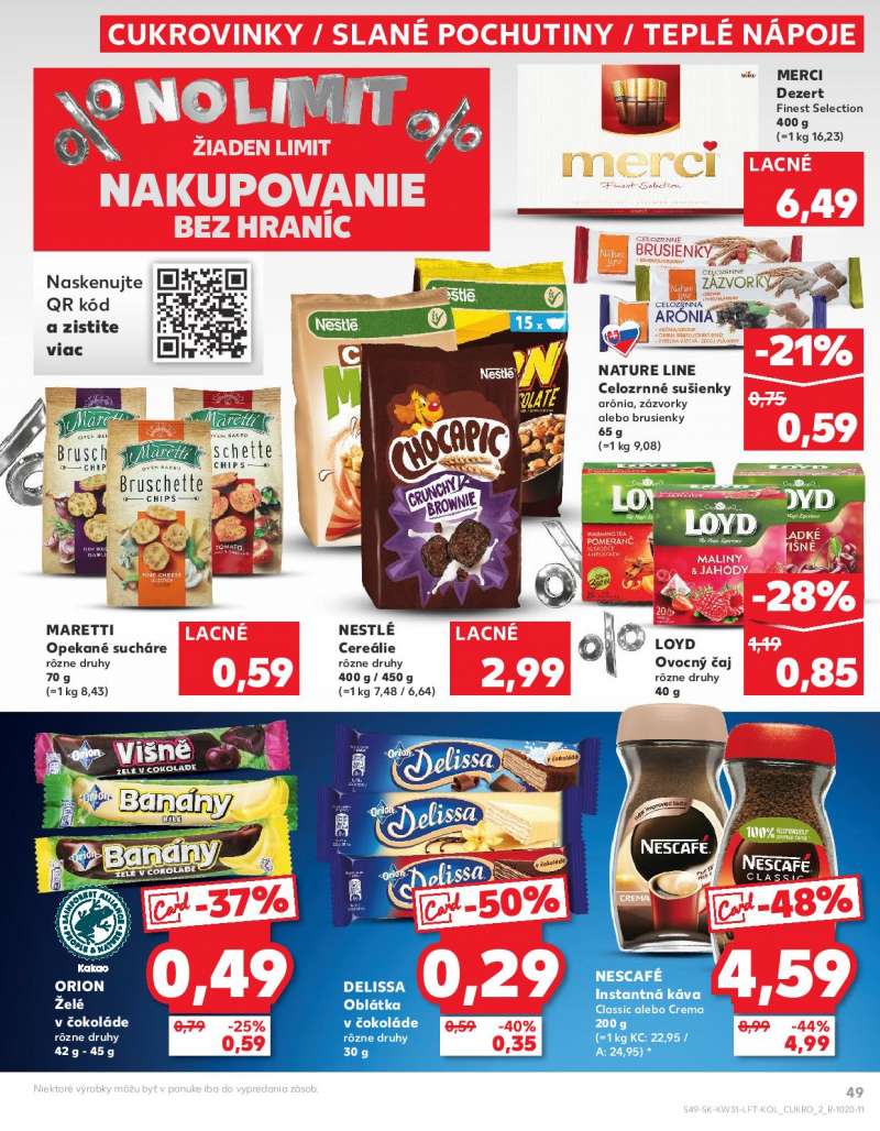 Kaufland Szlovákia Akciós Újság 49 oldal