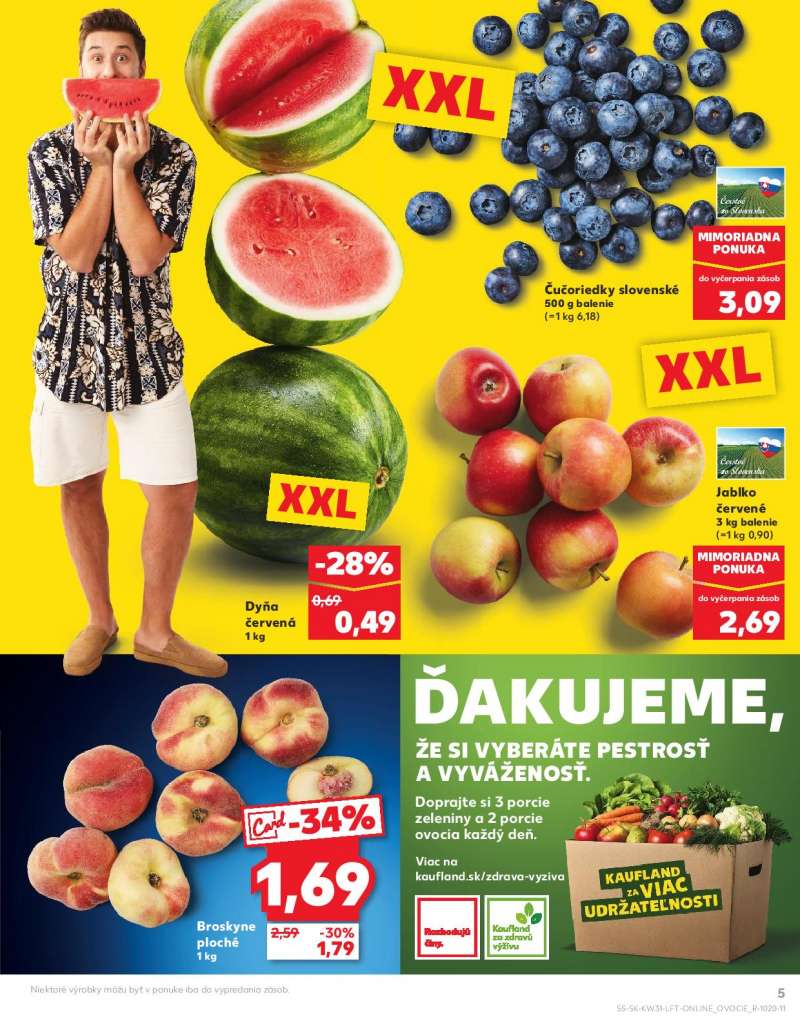 Kaufland Szlovákia Akciós Újság 5 oldal