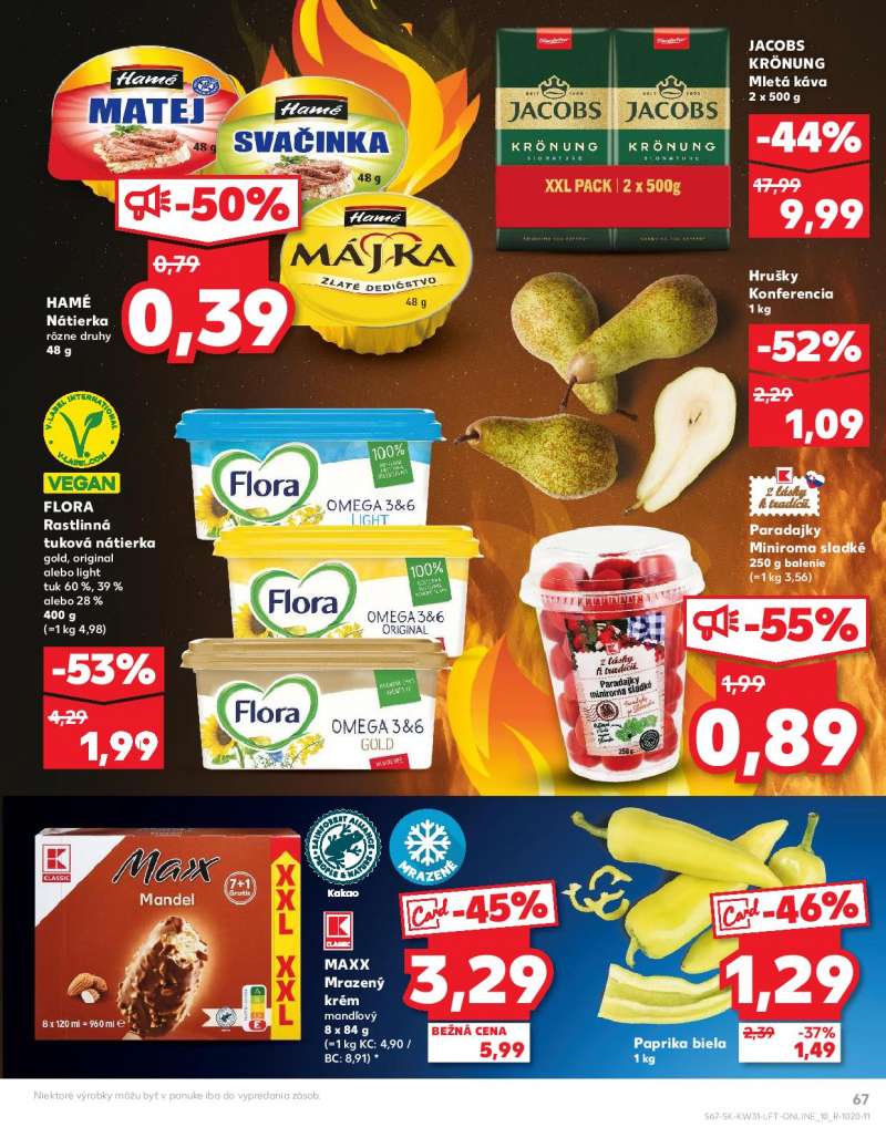 Kaufland Szlovákia Akciós Újság 67 oldal