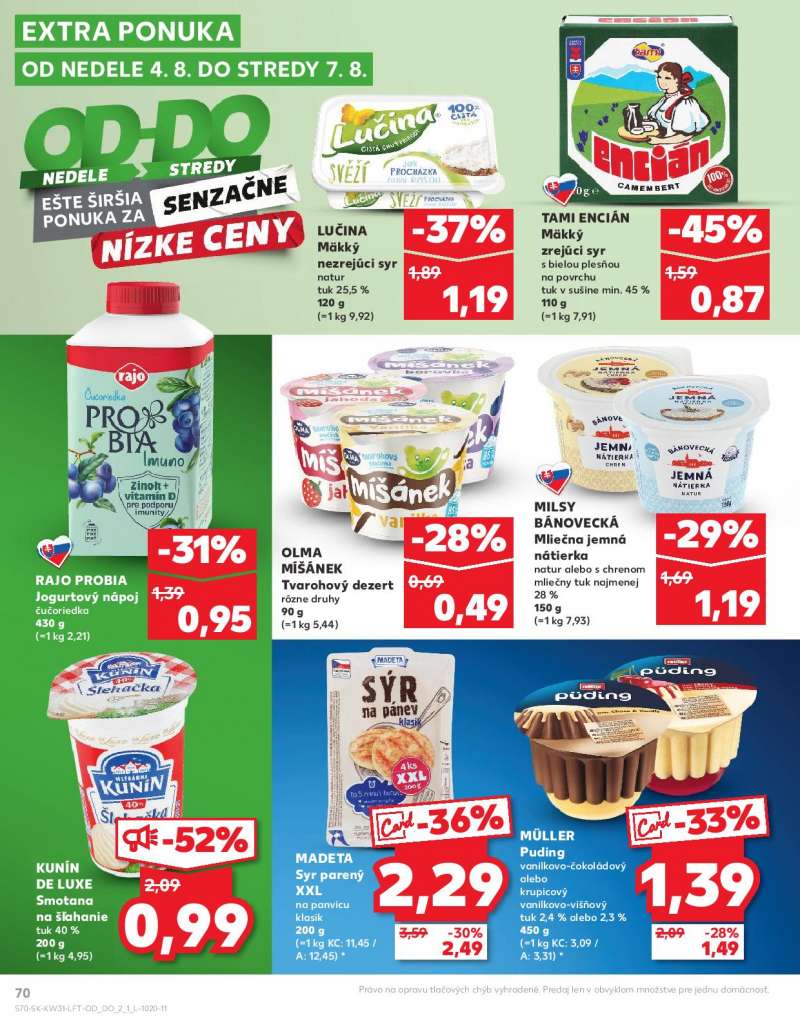 Kaufland Szlovákia Akciós Újság 70 oldal