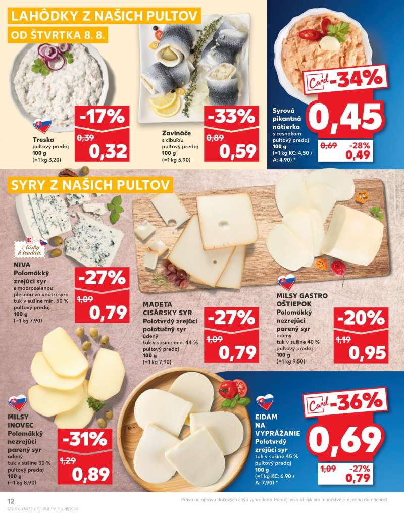 Kaufland Szlovákia Akciós Újság 12 oldal