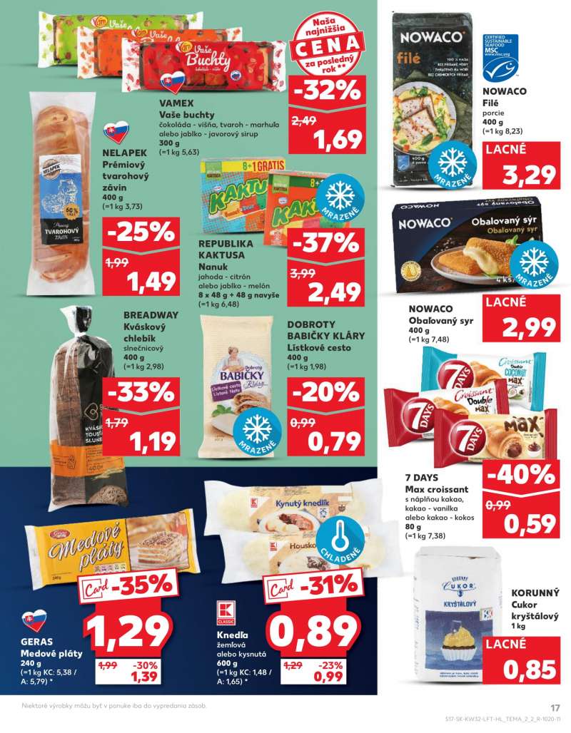 Kaufland Szlovákia Akciós Újság 17 oldal