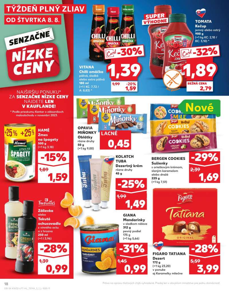 Kaufland Szlovákia Akciós Újság 18 oldal