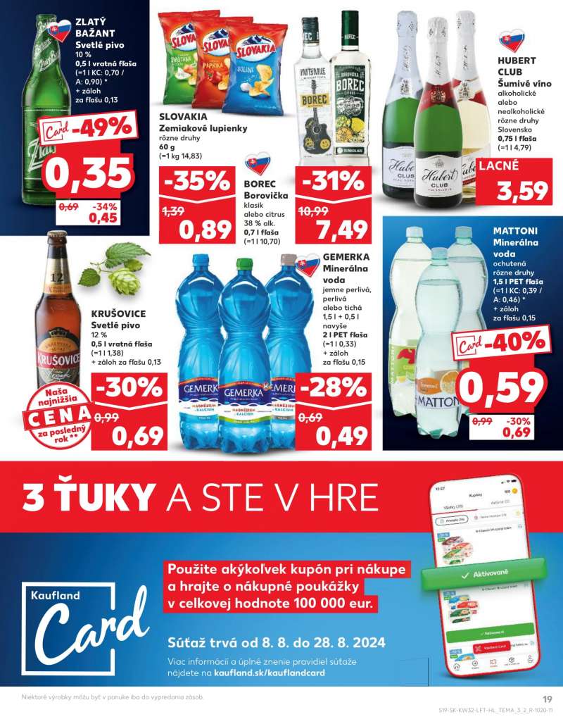 Kaufland Szlovákia Akciós Újság 19 oldal