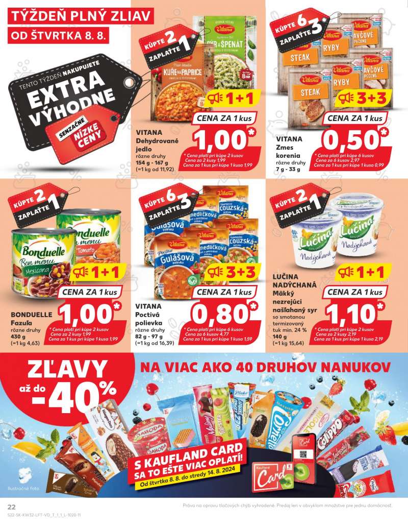 Kaufland Szlovákia Akciós Újság 22 oldal