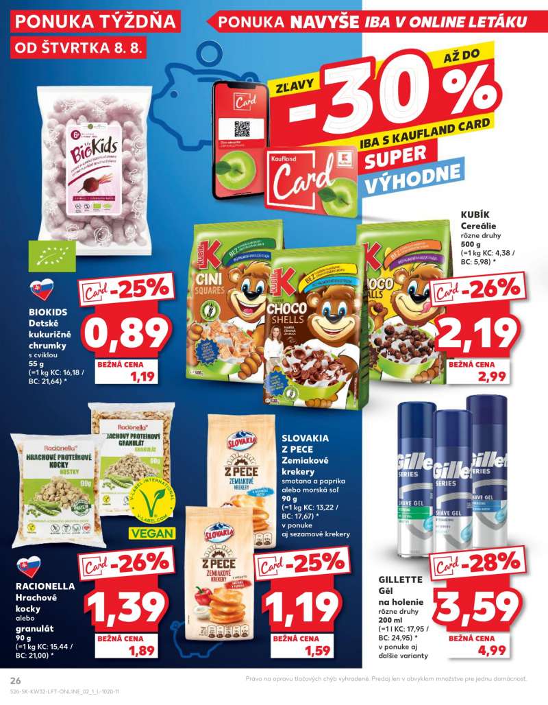 Kaufland Szlovákia Akciós Újság 26 oldal