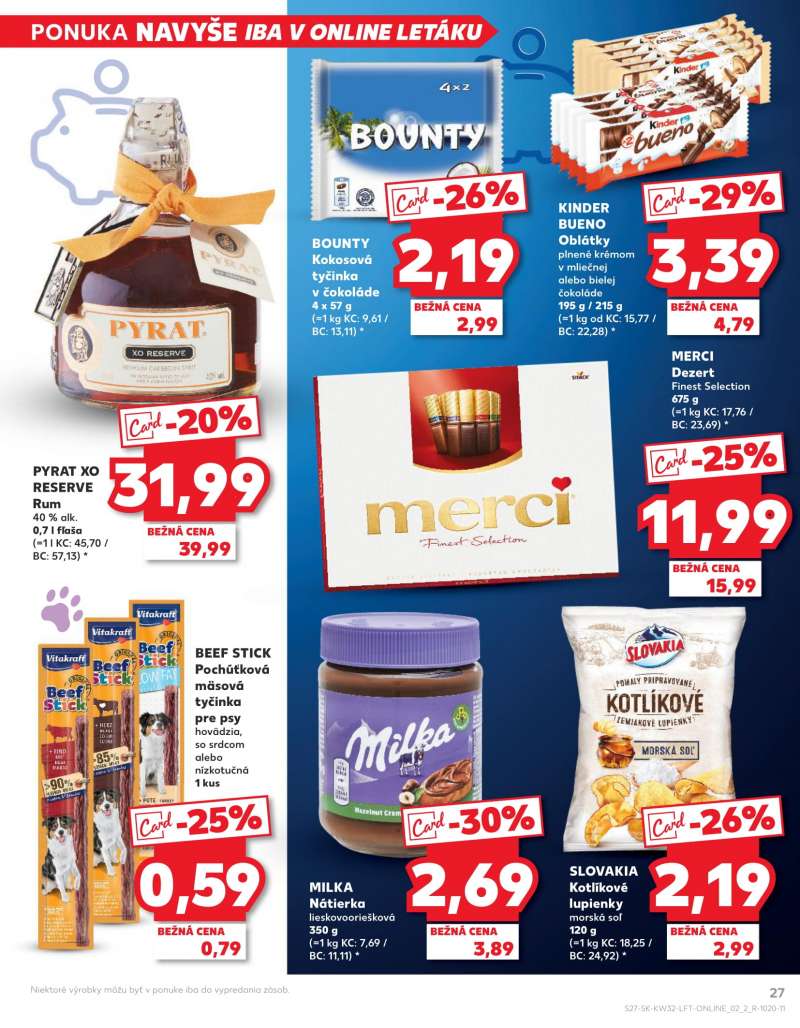 Kaufland Szlovákia Akciós Újság 27 oldal