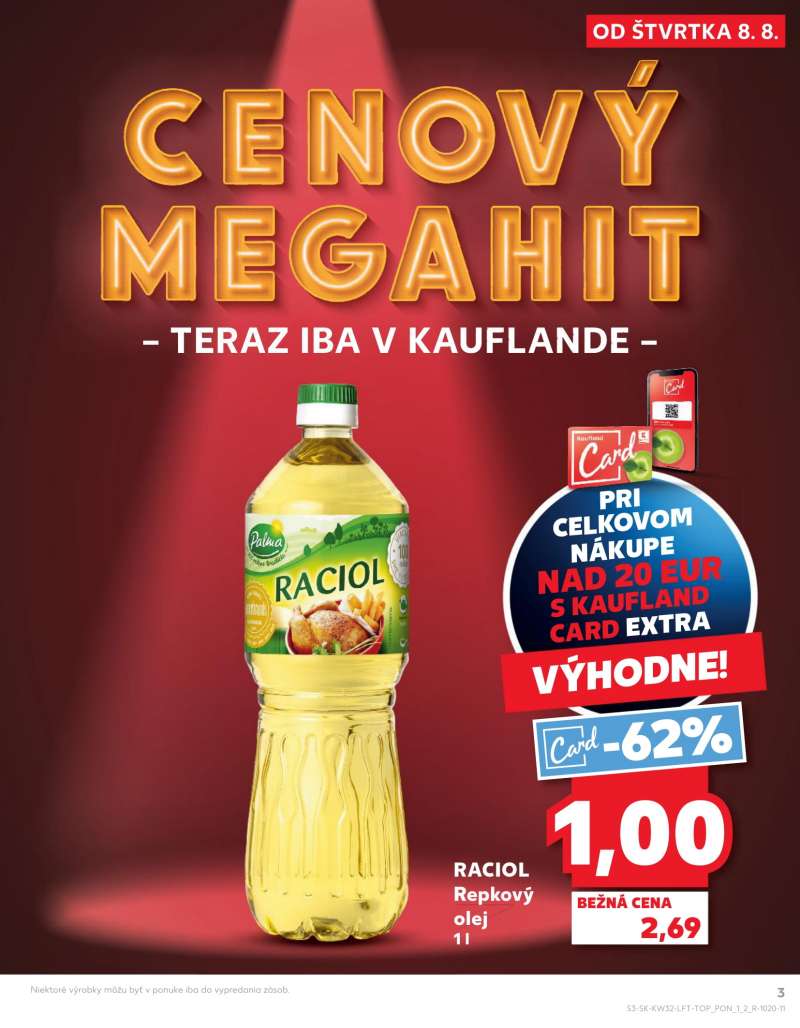 Kaufland Szlovákia Akciós Újság 3 oldal