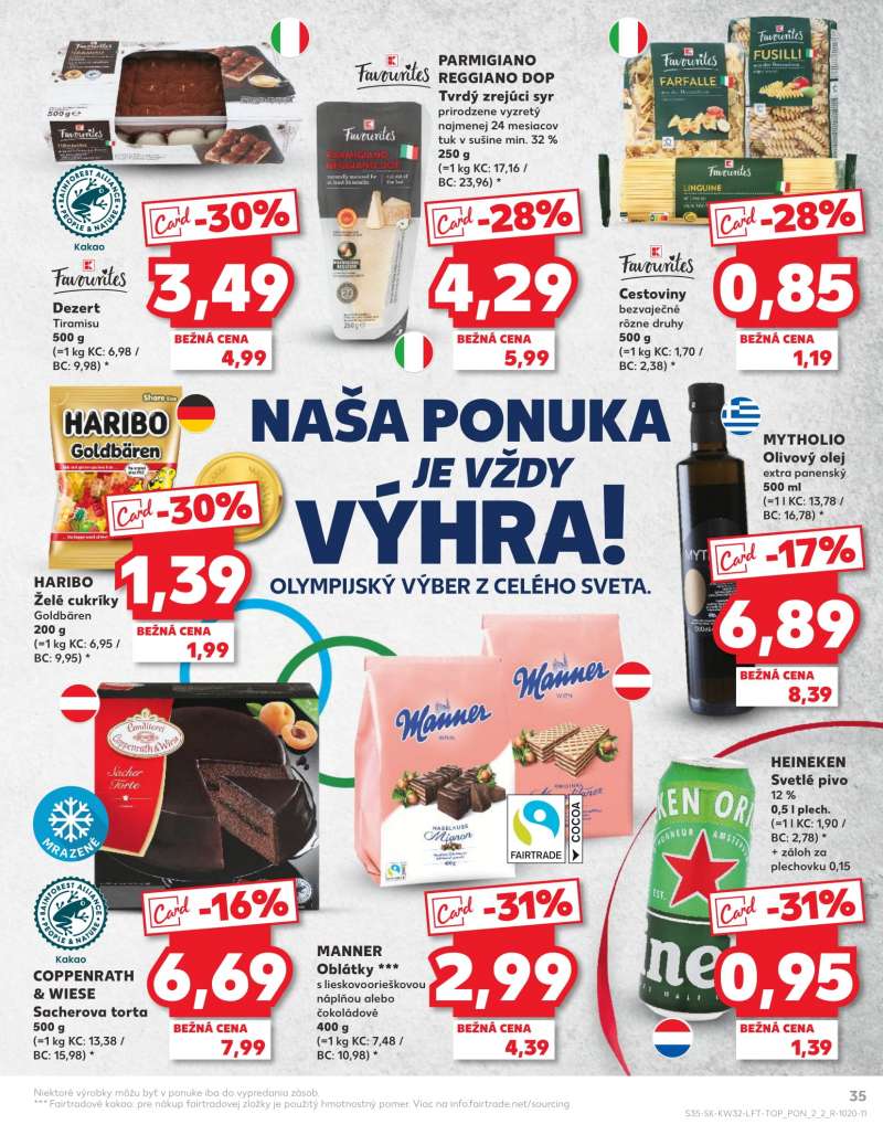 Kaufland Szlovákia Akciós Újság 35 oldal