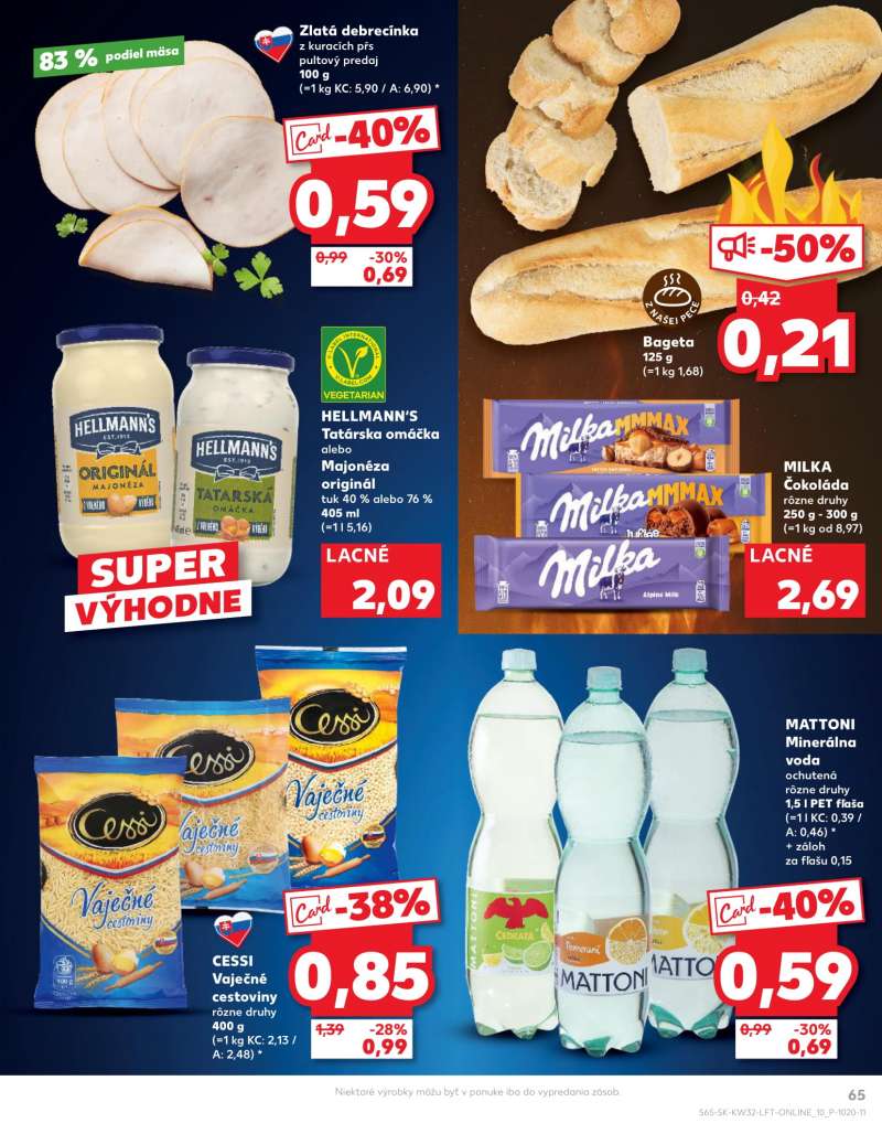 Kaufland Szlovákia Akciós Újság 65 oldal