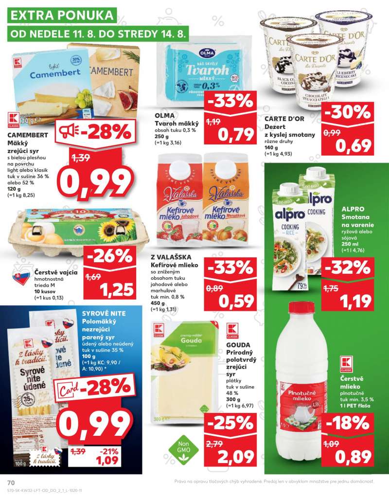 Kaufland Szlovákia Akciós Újság 70 oldal