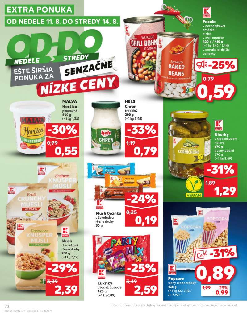 Kaufland Szlovákia Akciós Újság 72 oldal