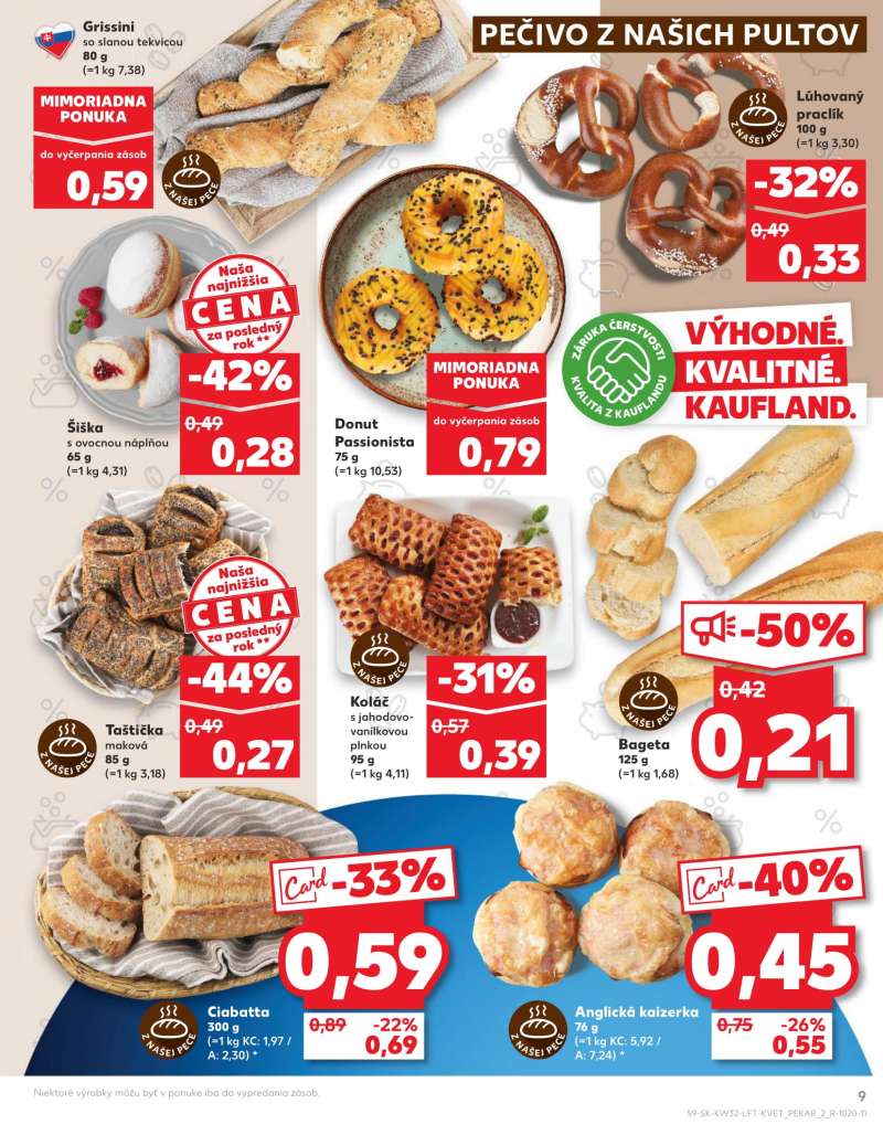 Kaufland Szlovákia Akciós Újság 9 oldal