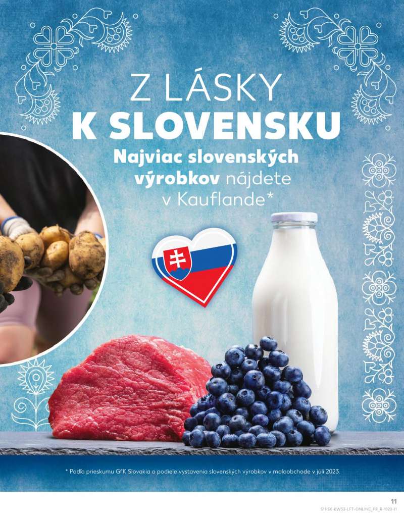 Kaufland Szlovákia Akciós Újság 11 oldal