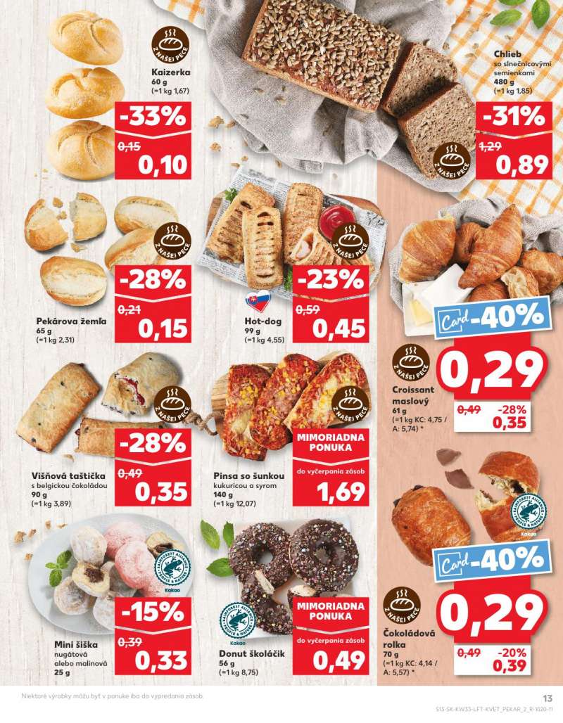 Kaufland Szlovákia Akciós Újság 13 oldal