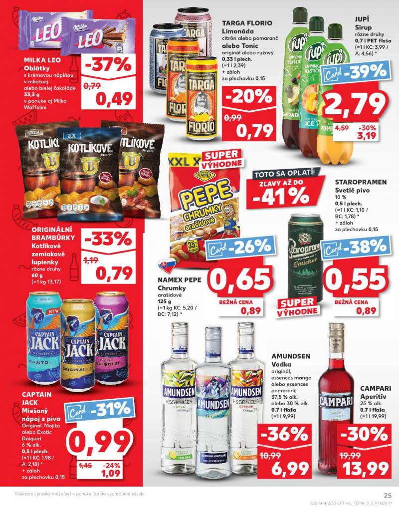 Kaufland Szlovákia Akciós Újság 25 oldal