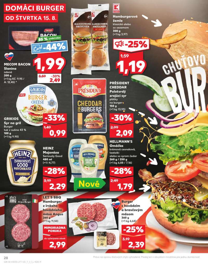 Kaufland Szlovákia Akciós Újság 28 oldal