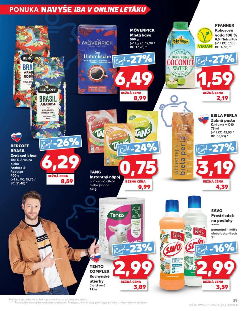 Kaufland Szlovákia Akciós Újság 39 oldal